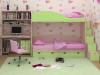 Модульная мебель для детской комнаты Фабрика МСТ мебель Антошка композиция 1